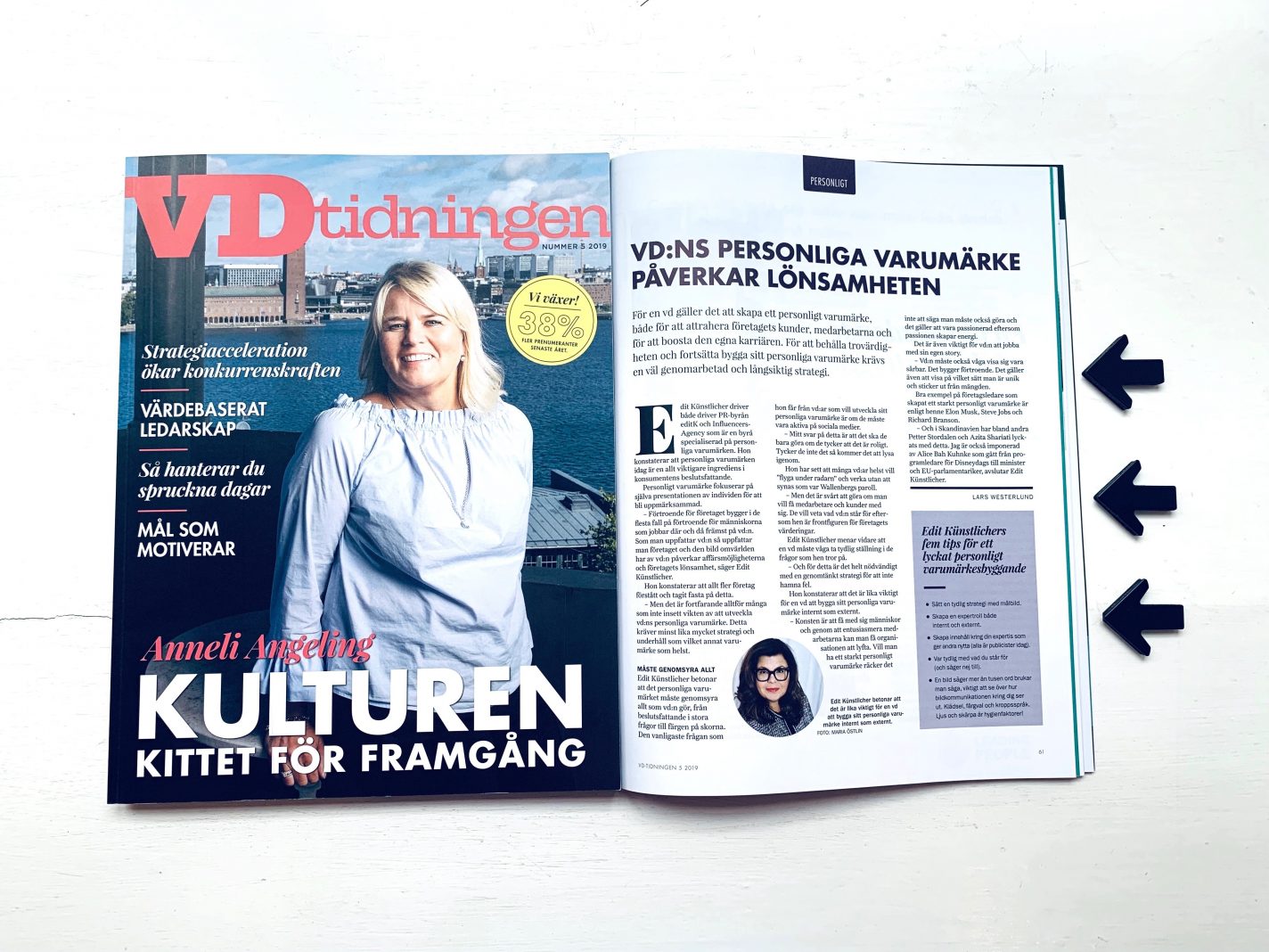 Fem tips för personliga varumärkenVD-tidningen